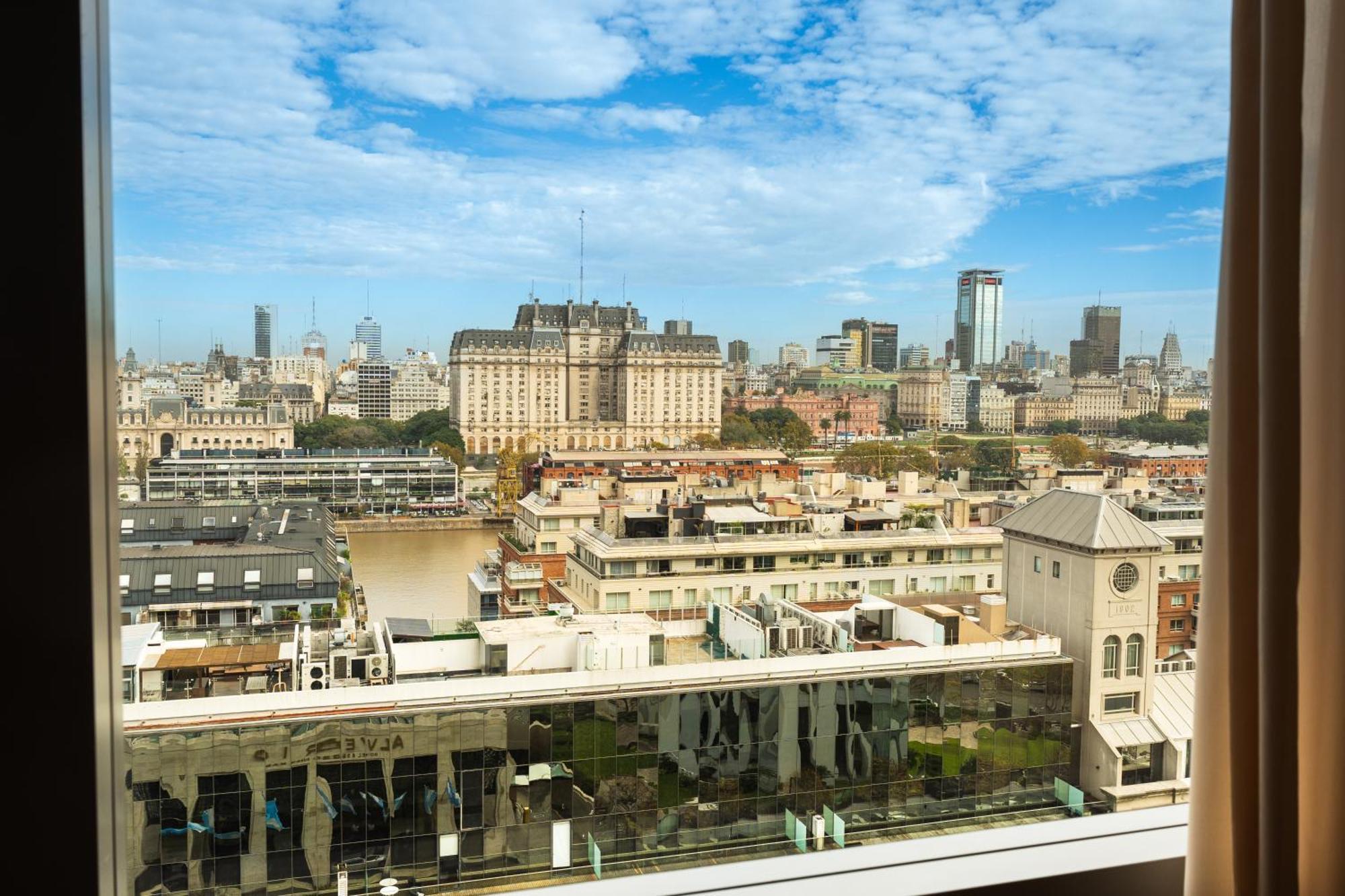Alvear Icon Hotel Buenos Aires Dış mekan fotoğraf View from the 16th floor of the hotel